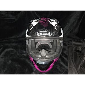 Sedici Strada Bella Motorcycle Helmet Size XS extra small - Worn Twice